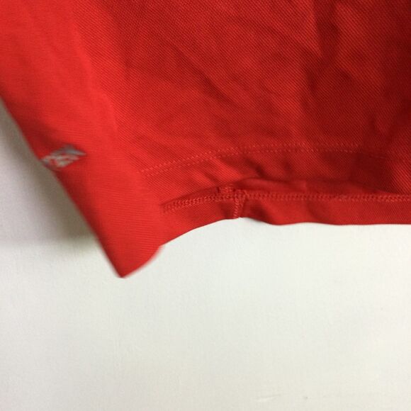 Ariat Mens Tek Heat Series Golf Polo Shirt Short Sleeves Stretch Red Size Large - Picture 9 of 15